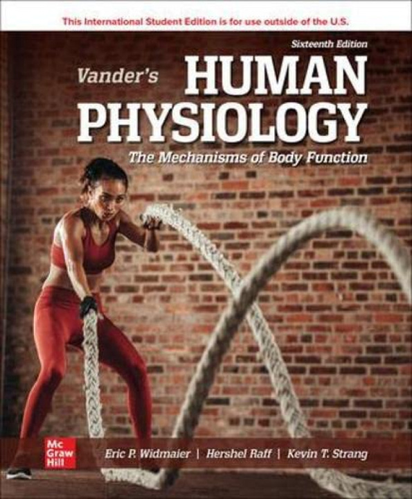 Könyv ISE Vander's Human Physiology Eric Widmaier