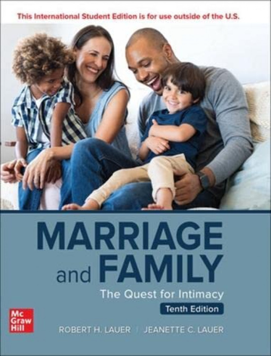 Book ISE Marriage and Family: The Quest for Intimacy Robert Lauer