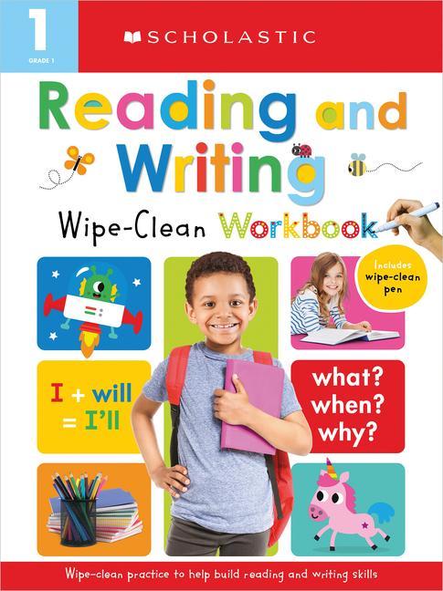 Kniha First Grade Reading/Writing Wipe Clean Workbook: Scholastic Early Learners (Wipe Clean) 