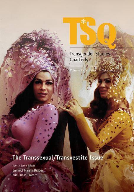 Carte The Transsexual/Transvestite Issue Lucas Platero