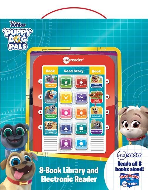Carte Disney Junior Puppy Dog Pals: Me Reader 8-Book Library and Electronic Reader Sound Book Set: 8-Book Library and Electronic Reader Pi Kids