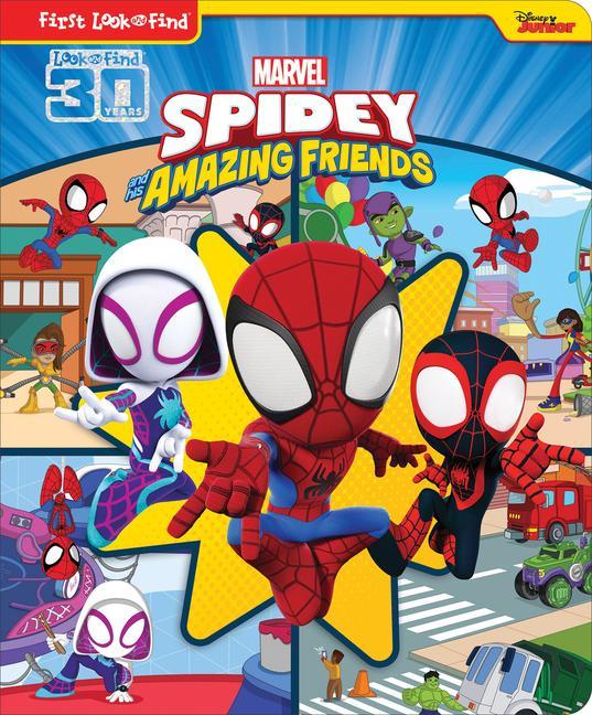 Książka Disney Junior Marvel Spidey and His Amazing Friends: First Look and Find: First Look and Find 