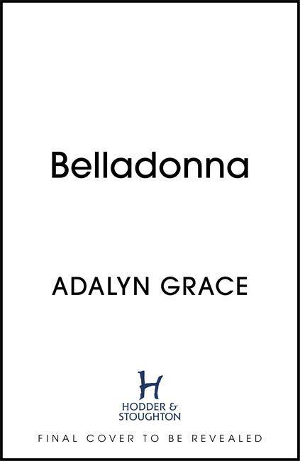 Kniha Belladonna Adalyn Grace