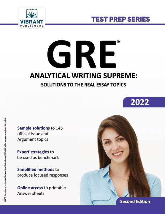 Knjiga GRE Analytical Writing Supreme Vibrant Publishers