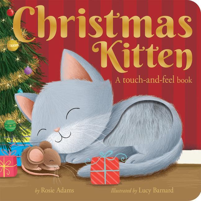 Carte Christmas Kitten: A Touch-And-Feel Book Lucy Barnard