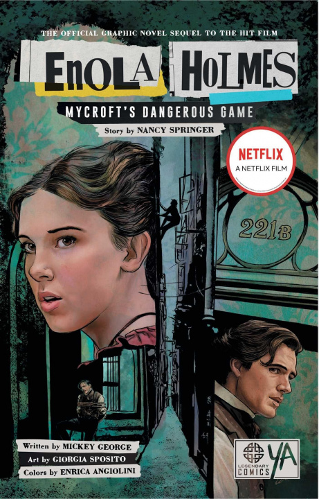 Книга Enola Holmes: Mycroft's Dangerous Game Nancy Springer
