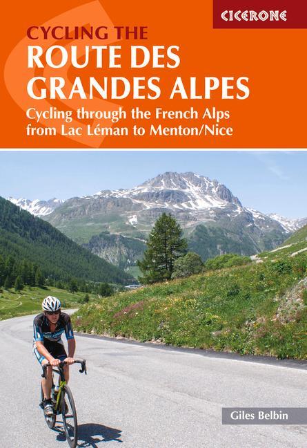 Carte Cycling the Route des Grandes Alpes Giles Belbin