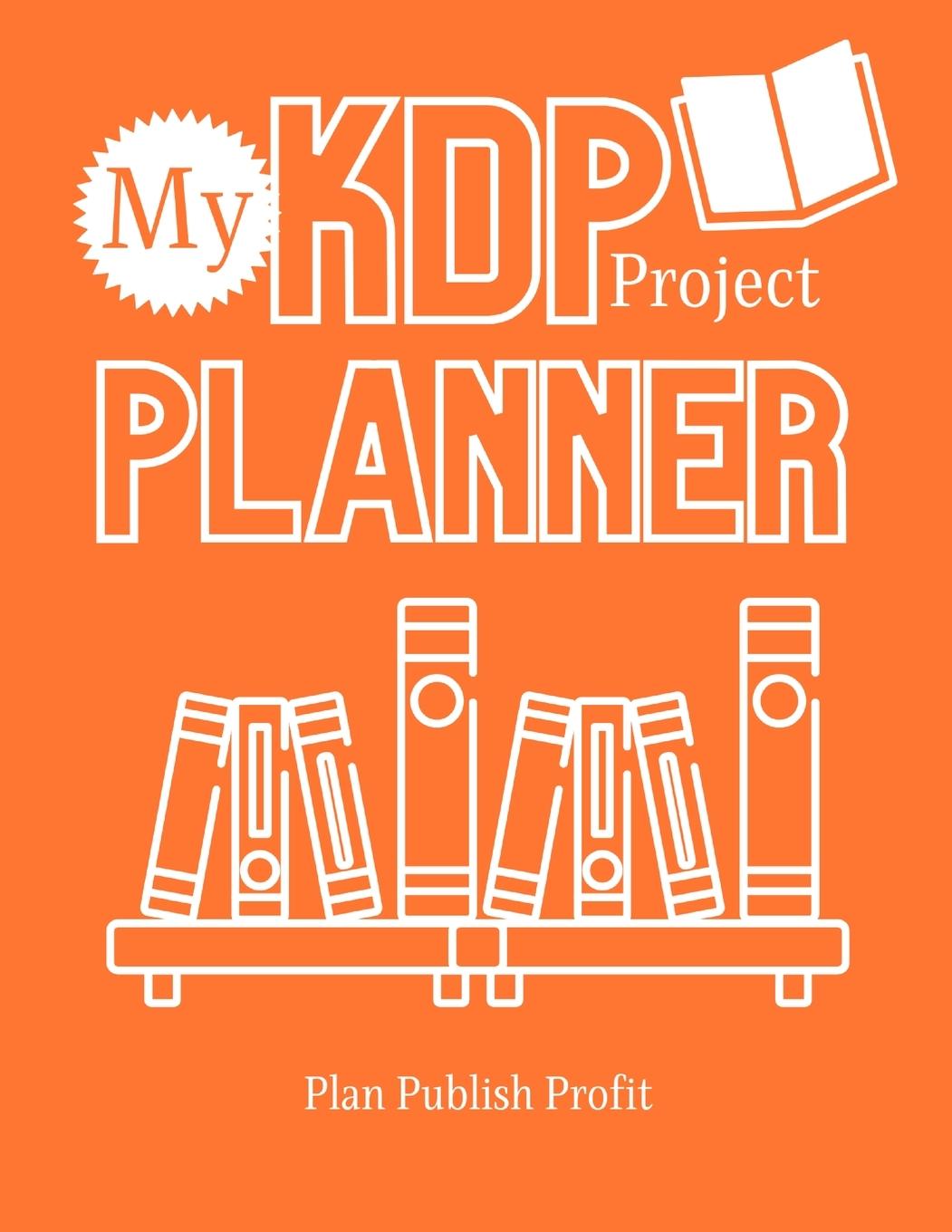 Kniha My KDP Project Planner 