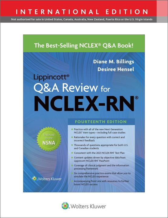 Kniha Lippincott Q&A Review for NCLEX-RN DIANE BILLINGS