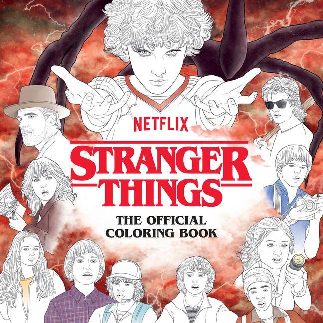 Book Stranger Things: The Official Coloring Book neuvedený autor