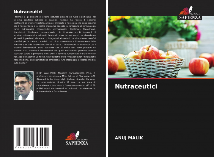 Book Nutraceutici Anuj Malik