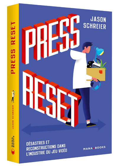 Kniha Press Reset Jason Schreier