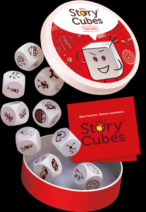 Kniha Story Cubes Bohaterowie 