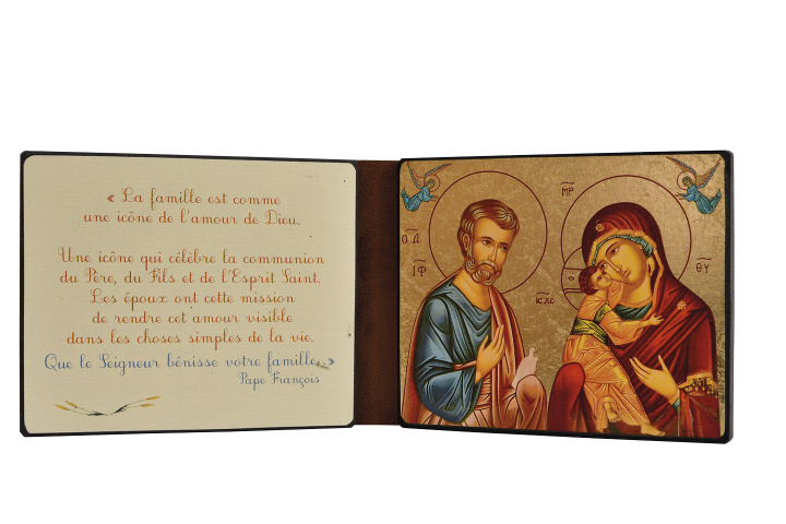 Igra/Igrača La Sainte Famille - Diptyque 13x19 cm - 1130.F9 collegium