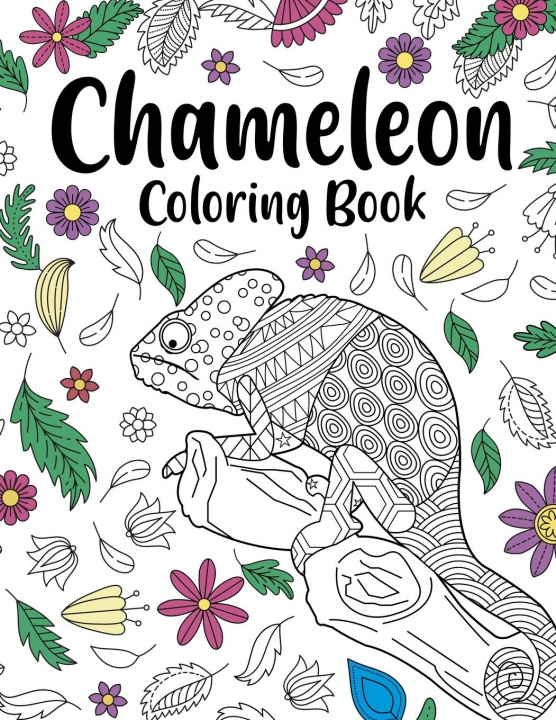 Buch Chameleon Coloring Book 