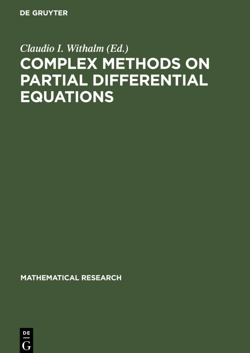 Knjiga Complex Methods on Partial Differential Equations No Contributor