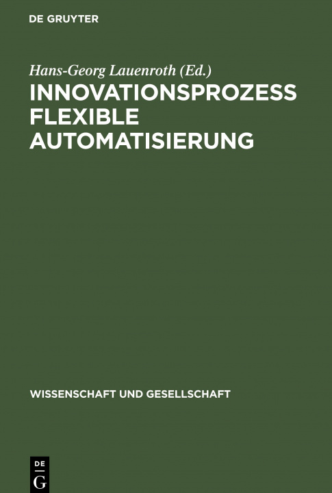 Kniha Innovationsprozess flexible Automatisierung 