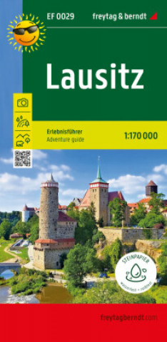 Nyomtatványok Lausitz, Erlebnisführer 1:170.000, freytag & berndt, EF 0029 