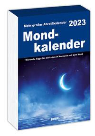 Kalendář/Diář Abreißkalender Mond 2023 