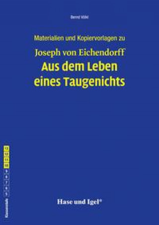 Kniha Aus dem Leben eines Taugenichts. Begleitmaterial Bernd Völkl