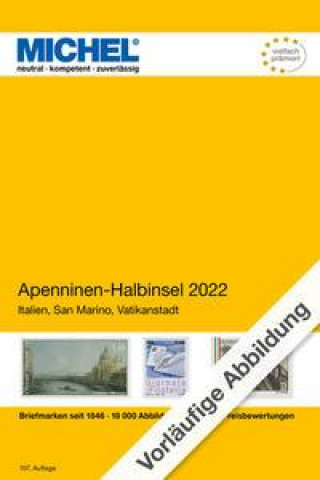 Kniha Apenninen-Halbinsel 2022 