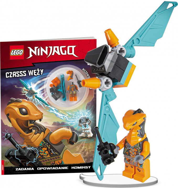 Carte Lego Ninjago Czasss węży LNC-6723 Opracowanie Zbiorowe