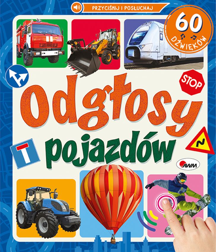 Kniha Odgłosy pojazdów. 60 dźwięków Elżbieta Korolkiewicz