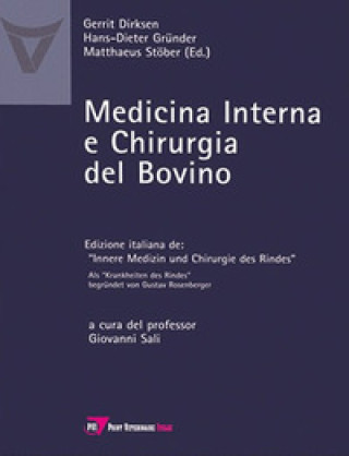 Kniha Medicina interna e chirurgia del bovino Gerrit Dirksen