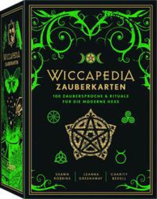 Kniha Wiccapedia Zauberkarten Leanna Greenaway