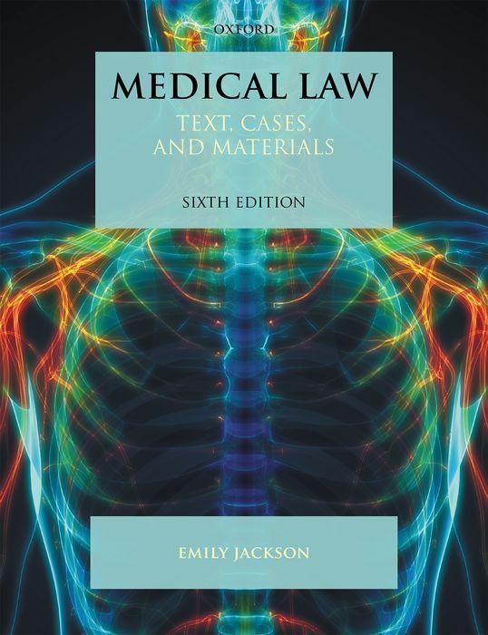 Könyv Medical Law Jackson