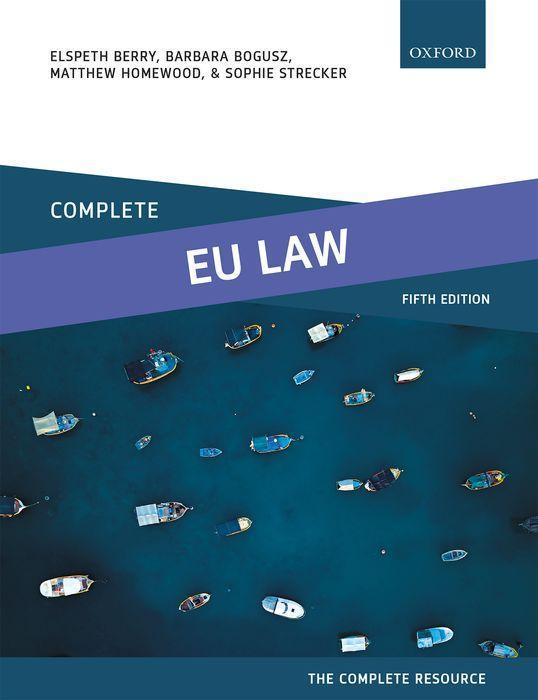 Книга Complete EU Law Berry