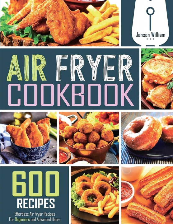 Книга Air Fryer Cookbook 