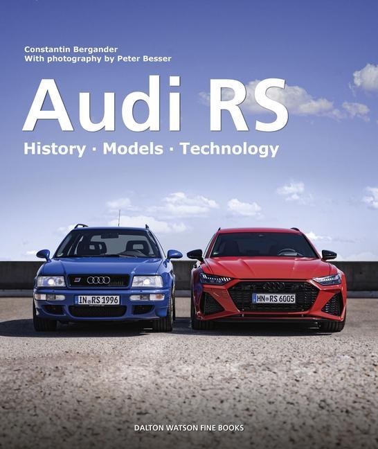 Kniha Audi RS Constantin Bergander