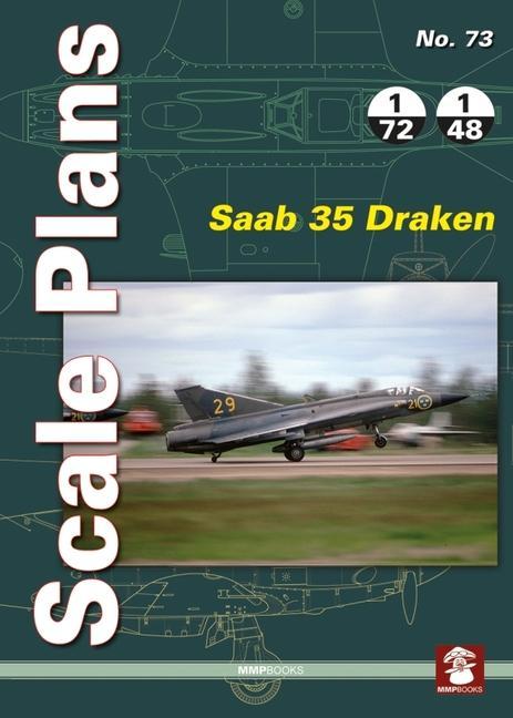 Książka Scale Plans No. 73: Saab 35 Draken Dariusz Karnas