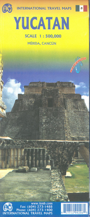 Nyomtatványok Yucatan Peninsula 1:500 000 