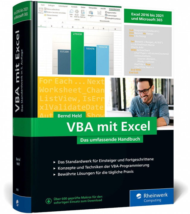 Kniha VBA mit Excel 
