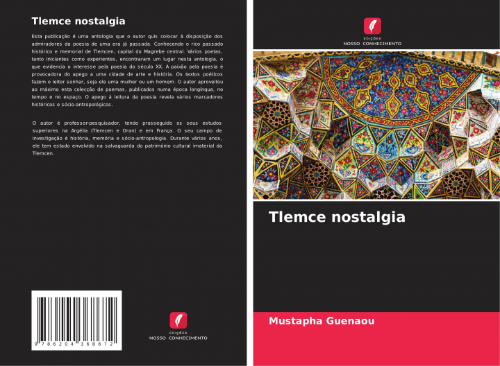 Knjiga Tlemce nostalgia Mustapha Guenaou
