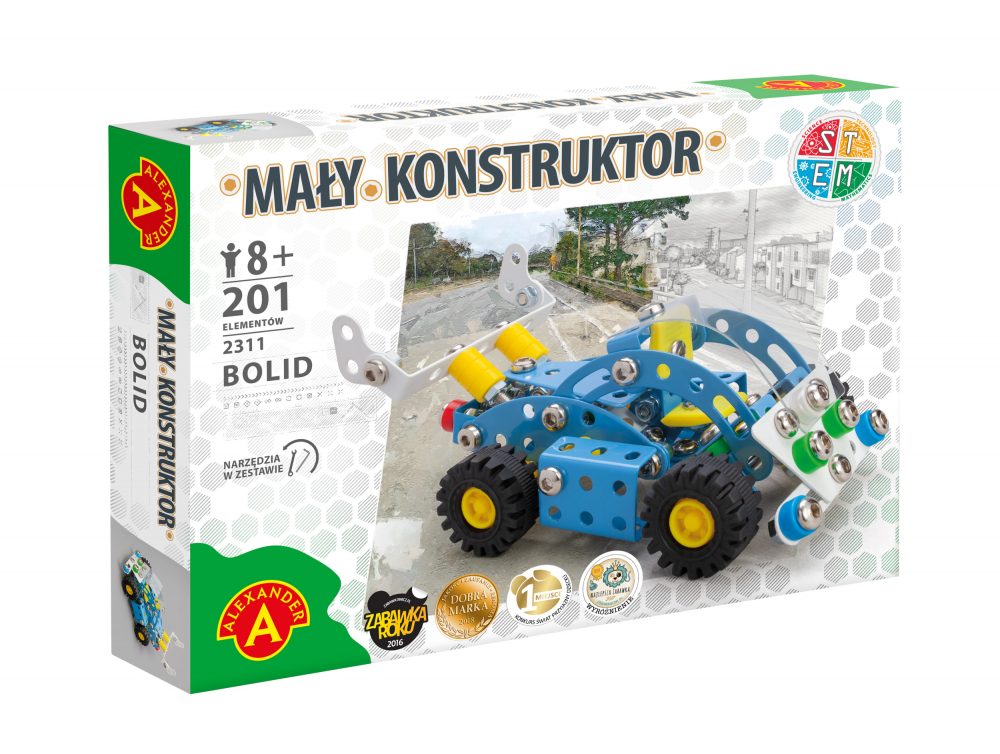 Audio Mały Konstruktor Bolid 