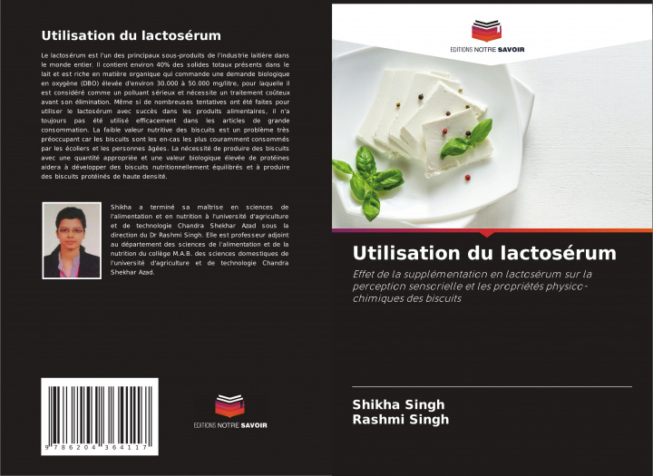 Boek Utilisation du lactosérum Rashmi Singh