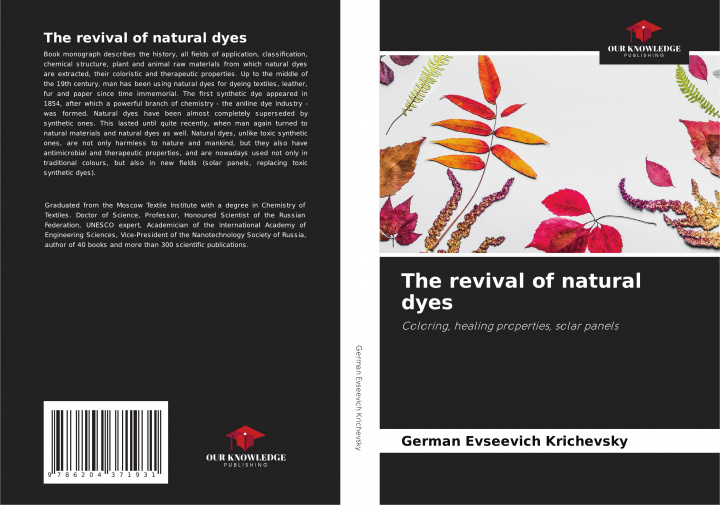 Livre The revival of natural dyes 