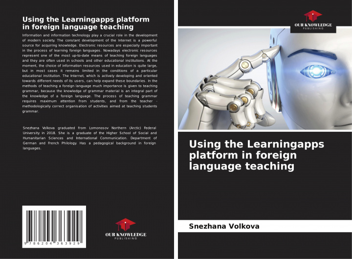 Knjiga Using the Learningapps platform in foreign language teaching Snezhana Volkova