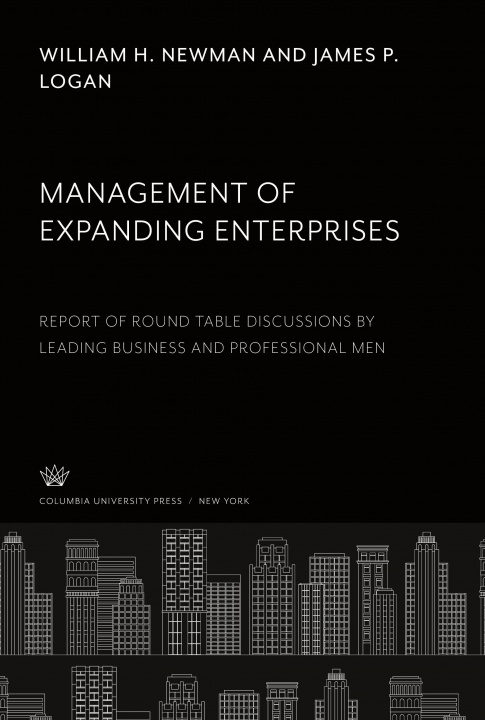 Kniha Management of Expanding Enterprises James P. Logan