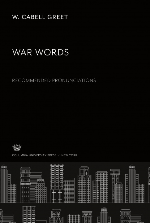 Knjiga War Words 
