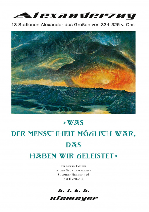 Knjiga Alexanderzug Jan Hendrik Niemeyer