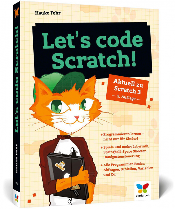 Knjiga Let's code Scratch! Hauke Fehr