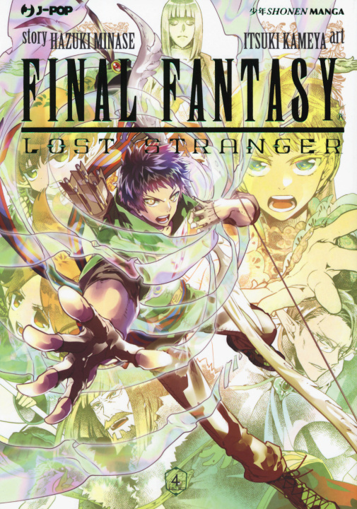 Kniha Final Fantasy. Lost stranger Hazuki Minase