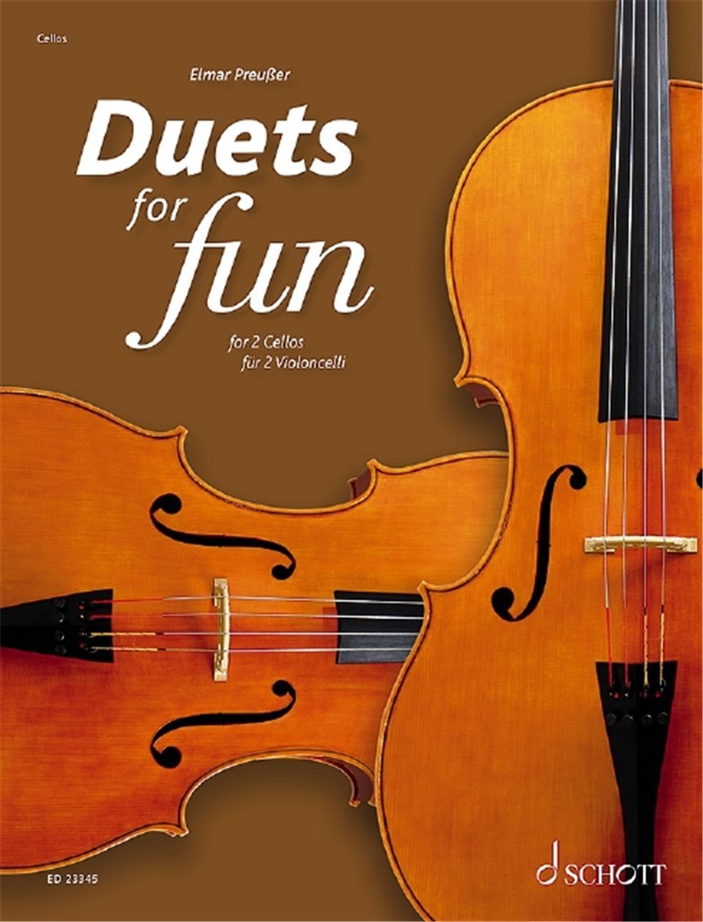 Carte DUETS FOR FUN -  DUOS POUR 2 VIOLONCELLES. ORIGINAL WORKS FROM THE BAROQUE TO THE MODERN ERA collegium
