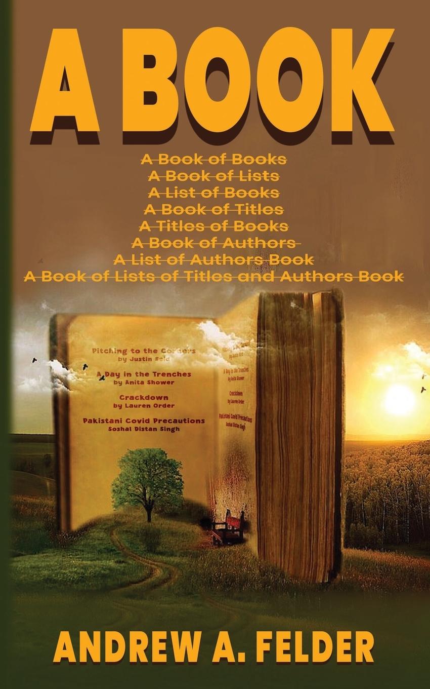 Buch Book Andrew A Felder