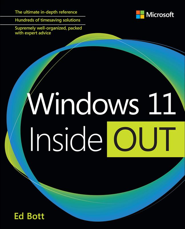 Book Windows 11 Inside Out Ed Bott