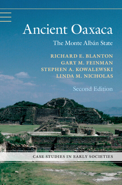 Carte Ancient Oaxaca RICHARD E. BLANTON